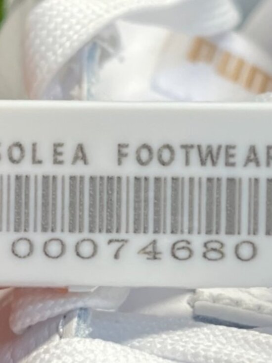 Puma Court Leather Womens Size 9 White Gold Athletic Lifestyle Shoes Sneakers - Picture 10 of 10